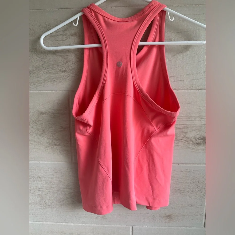 Lululemon Raspberry Cream Racerback Tank - Picture 2 of 3